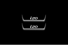 Led door sills Hyundai i20 II 2014-2020 (rear doors)