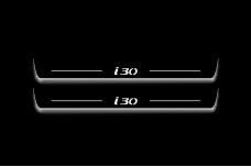 Led door sills Hyundai i30 II 2012-2017 (front doors)