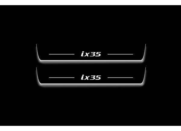 Led door sills Hyundai ix35 2009-2015 (front doors) Led door sills Hyundai ix35 2009-2015 (front doors)