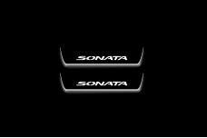 Led door sills Hyundai Sonata VIII 2020-2024 (rear doors)
