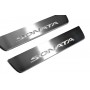 Led door sills Hyundai Sonata VII (LF) 2014-2019 (rear doors)