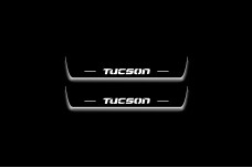 Led door sills Hyundai Tucson I 2004-2015 (rear doors)