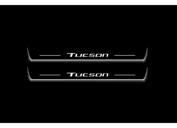Led door sills Hyundai Tucson IV 2020+ (front doors)