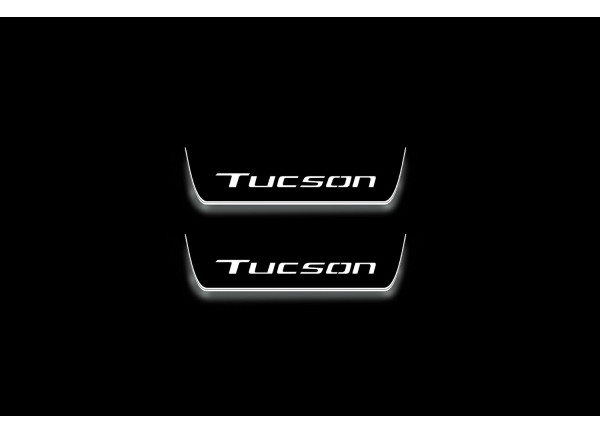 Led door sills Hyundai Tucson IV 2020+ (rear doors)