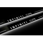 Led door sills Infiniti G coupe 2008-2015 with logo Infiniti G37S