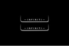 Led door sills Infiniti QX80 2013+ (rear doors)