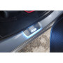 Led door sills Jeep Grand Cherokee IV 2010-2021 with logo Jeep (rear doors)