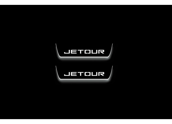 Led door sills Jetour X70 2018+ (rear doors) Led door sills Jetour X70 2018+ (rear doors)