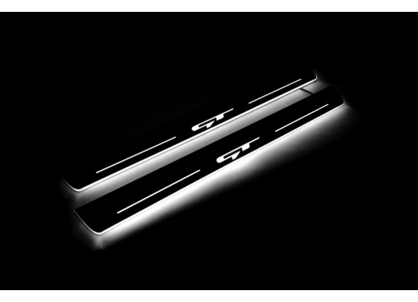 Led door sills KIA Ceed III 2018+ with logo GT (front doors)