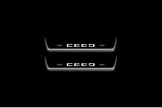 Led door sills KIA Ceed III 2018+ (rear doors)