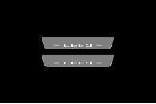 Led door sills KIA Ceed III 2018+ (rear doors)