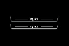 Led door sills KIA Rio IV 2018+ (front doors) Led door sills KIA Rio IV 2018+ (front doors)