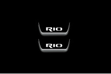 Led door sills KIA Rio IV 2018+ (rear doors) Led door sills KIA Rio IV 2018+ (rear doors)