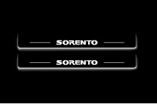 Led door sills KIA Sorento I 2002-2009 (front doors)