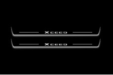 Led door sills KIA XCeed 2019+ (front doors)