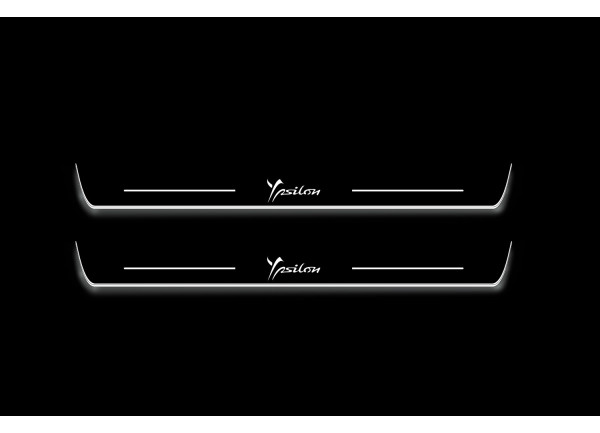 Led door sills Lancia Ypsilon III 2011-2018 (front doors)