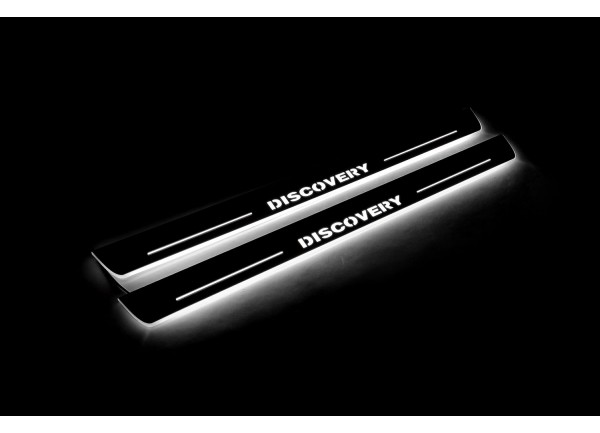 Led door sills Land Rover Discovery III 2004-2009 (front doors)
