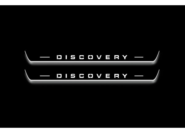 Led door sills Land Rover Discovery V 2016+ (front doors)