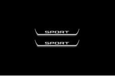 Led door sills Land Rover Discovery Sport 2015+ (rear doors) Led door sills Land Rover Discovery Sport 2015+ (rear doors)