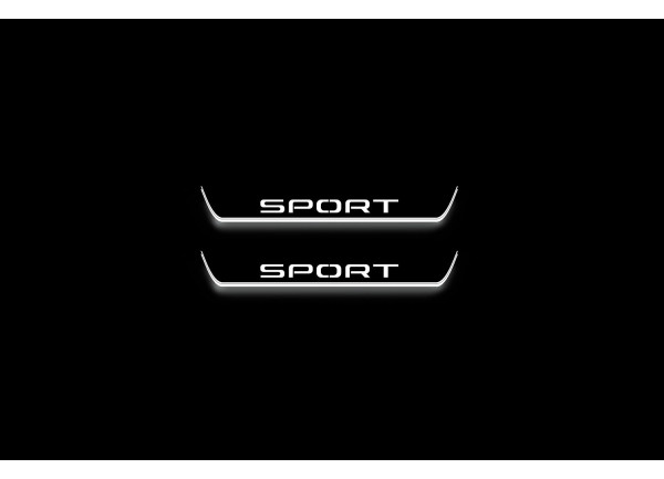 Led door sills Land Rover Discovery Sport 2015+ (rear doors) Led door sills Land Rover Discovery Sport 2015+ (rear doors)