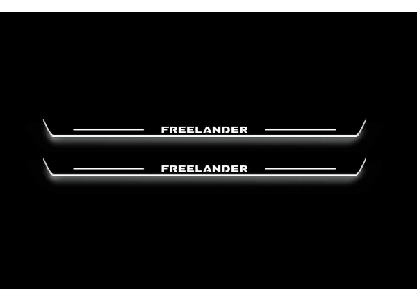 Led door sills Land Rover Freelander II 2006+ (front doors)