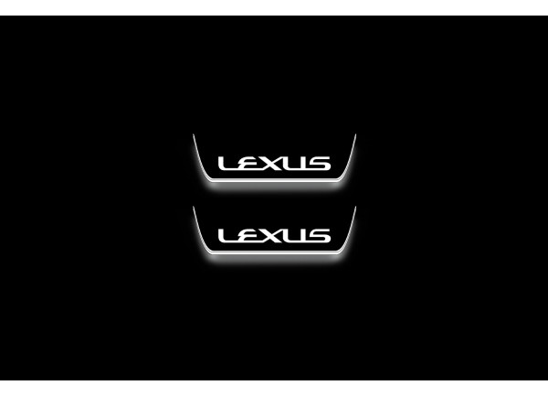 Led door sills Lexus GS III 2005-2012 (rear doors)