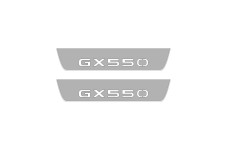 Led door sills Lexus GX III 2024+ with logo GX550 (rear doors)