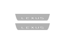 Led door sills Lexus GX III 2024+ with logo Lexus (rear doors)