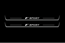 Led door sills Lexus IS IV 2020+ with logo F Sport (front doors)