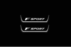 Led door sills Lexus IS IV 2020+ with logo F Sport (rear doors)