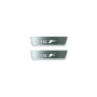 Led door sills Lexus IS IV 2020+ with logo IS F (rear doors)