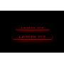 Led door sills Lexus RZ 2022+ with logo Lexus RZ (rear doors) Led door sills Lexus RZ 2022+ with logo Lexus RZ (rear doors)