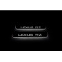 Led door sills Lexus RZ 2022+ with logo Lexus RZ (rear doors) Led door sills Lexus RZ 2022+ with logo Lexus RZ (rear doors)