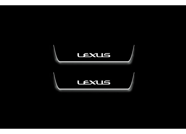 Led door sills Lexus RX V 2023+ (rear doors)