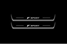 Led door sills Lexus RX IV 2015-2023 with logo F Sport (front doors)