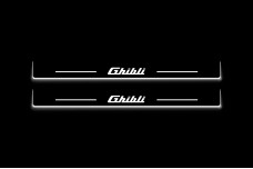 Led door sills Maserati Ghibli III 2013+ (front doors)