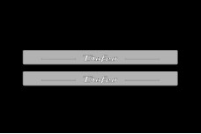 Led door sills Maserati Ghibli III 2013+ with logo Trofeo (front doors)