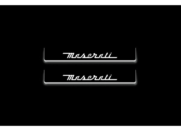 Led door sills Maserati Quattroporte VI 2013+ (rear doors)