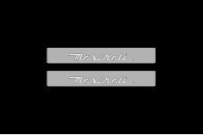 Led door sills Maserati Quattroporte VI 2013+ (rear doors)