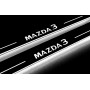 Led door sills Mazda 3 IV 2019+ (front doors)