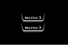 Led door sills Mazda 3 IV 2019+ (rear doors)