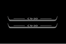 Led door sills Mazda CX-30 2019+ (front doors) Led door sills Mazda CX-30 2019+ (front doors)