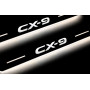 Led door sills Mazda CX-9 II 2016+ (rear doors)
