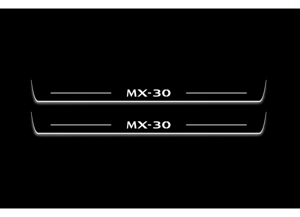 Led door sills Mazda MX-30 2020+ (front doors)