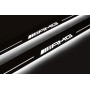 Led door sills Mercedes A W176 2012-2018 with logo AMG (front doors)