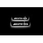 Led door sills Mercedes A W177 2018+ with logo AMG (rear doors)