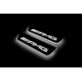 Led door sills Mercedes A W177 2018+ with logo AMG (rear doors)