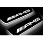 Led door sills Mercedes A W177 2018+ with logo AMG (rear doors)