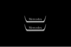 Led door sills Mercedes B W246 2012-2018 (rear doors)