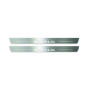 Led door sills Mercedes C W204 2007-2014 with logo Wald (front doors)